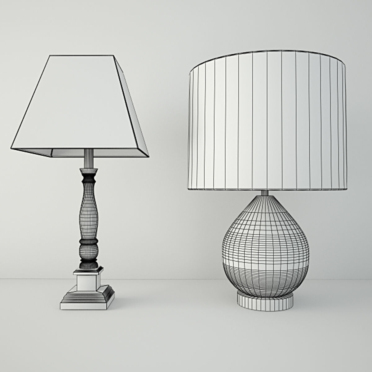 Table Lamps by ZARA HOME 3 3D model_4