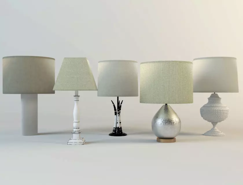 Table Lamps by ZARA HOME 3 3D model_0