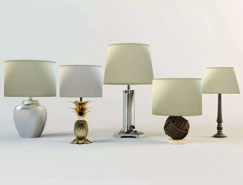 Table Lamps by ZARA HOME 4 3D model_0