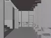Modern minimalist study workspace 3D model | CGTrader