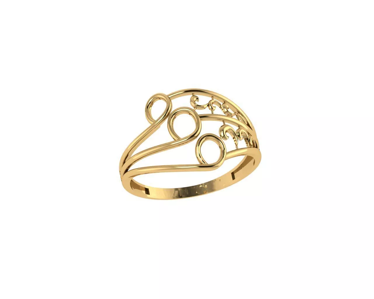 Rings 3D print model