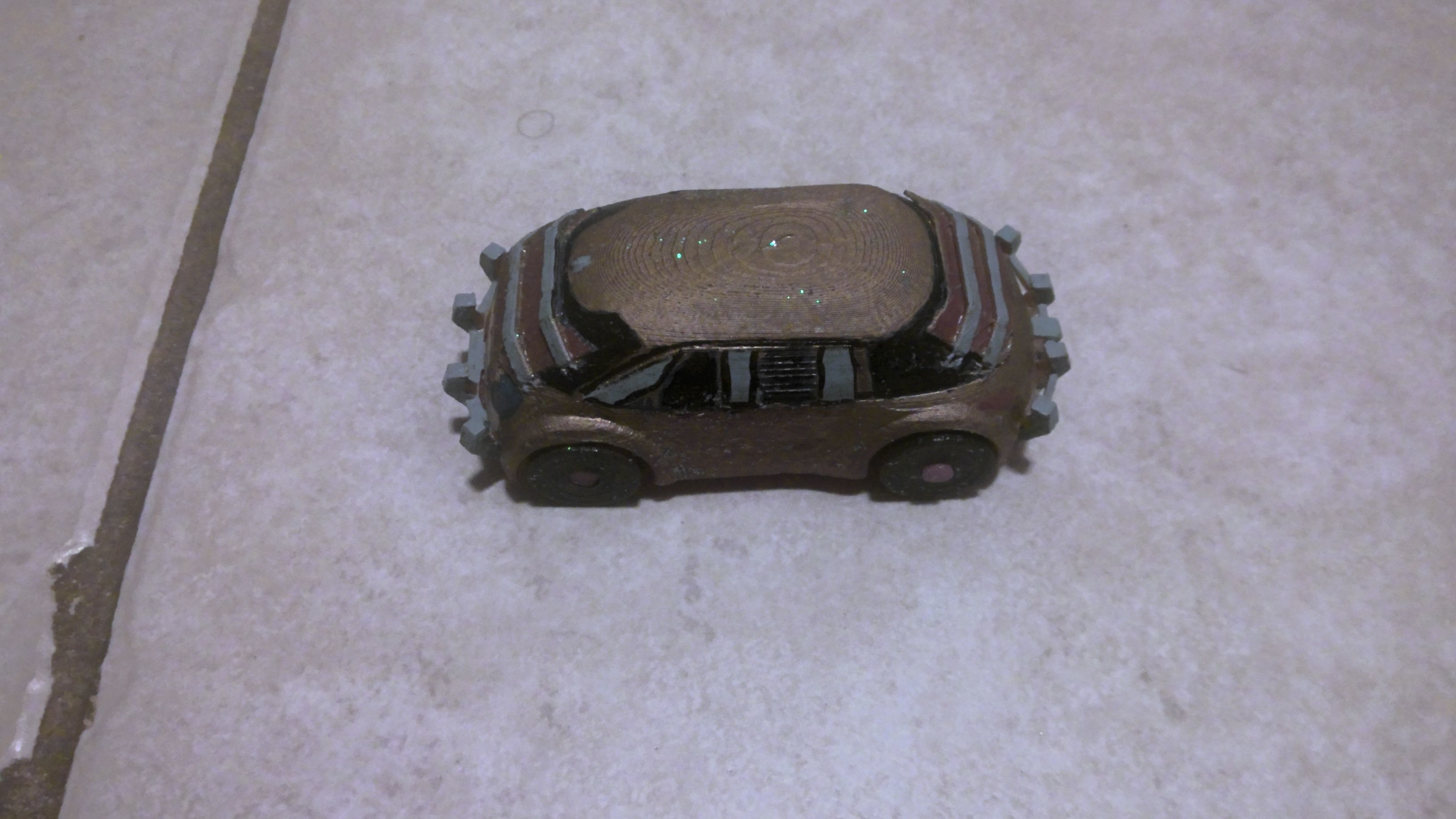 3D Printable Concept Body With Wheels That Spin Basic AAA 3D print model_8