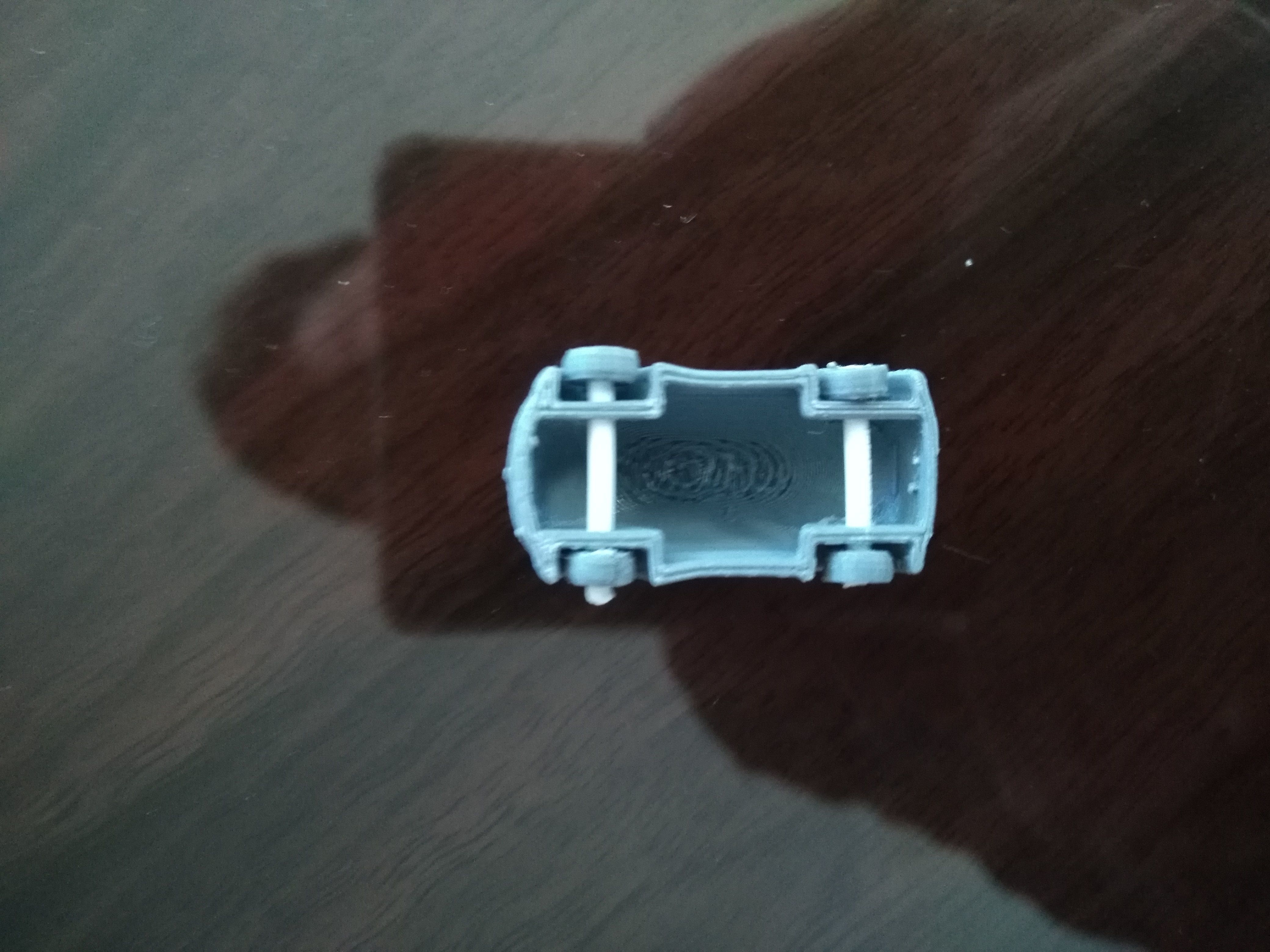 3D Printable Concept Body With Wheels That Spin Basic AAA 3D print model_3