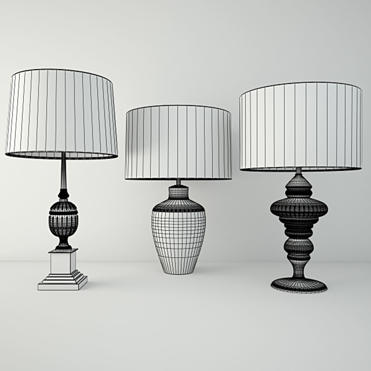 Table Lamps by ZARA HOME 5 3D model_2