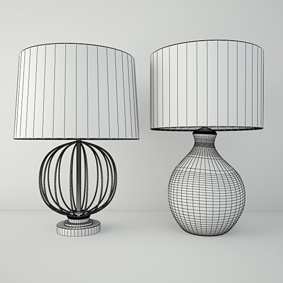 Table Lamps by ZARA HOME 5 3D model_4