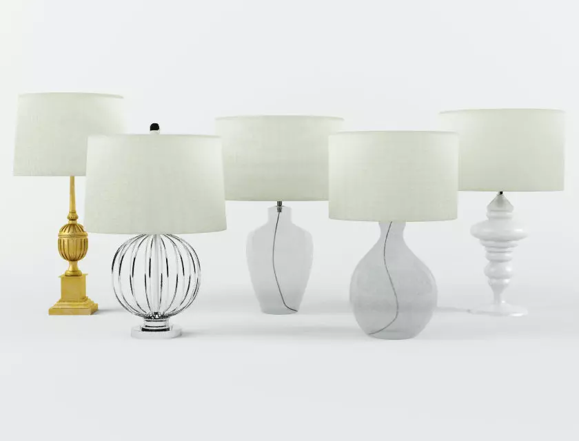 Table Lamps by ZARA HOME 5 3D model_0