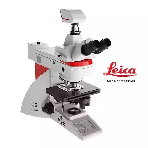 Leica DM Microscope 3D model