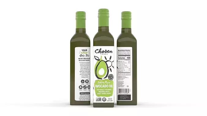 Avocado Oil 3D model