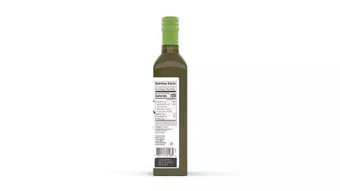 Avocado Oil 3D model 4