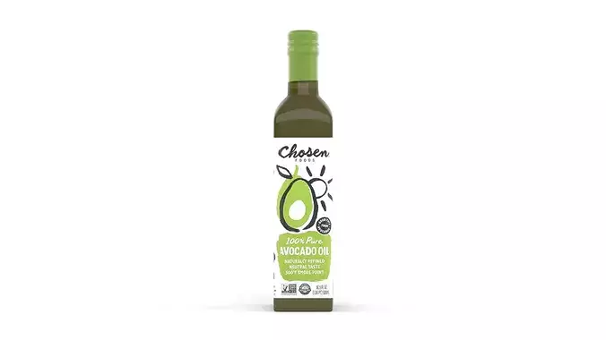 Avocado Oil 3D model 2