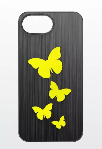 Butterfly Silhouette Luxe MagSafe Case for iPhone 17e 3D print model
