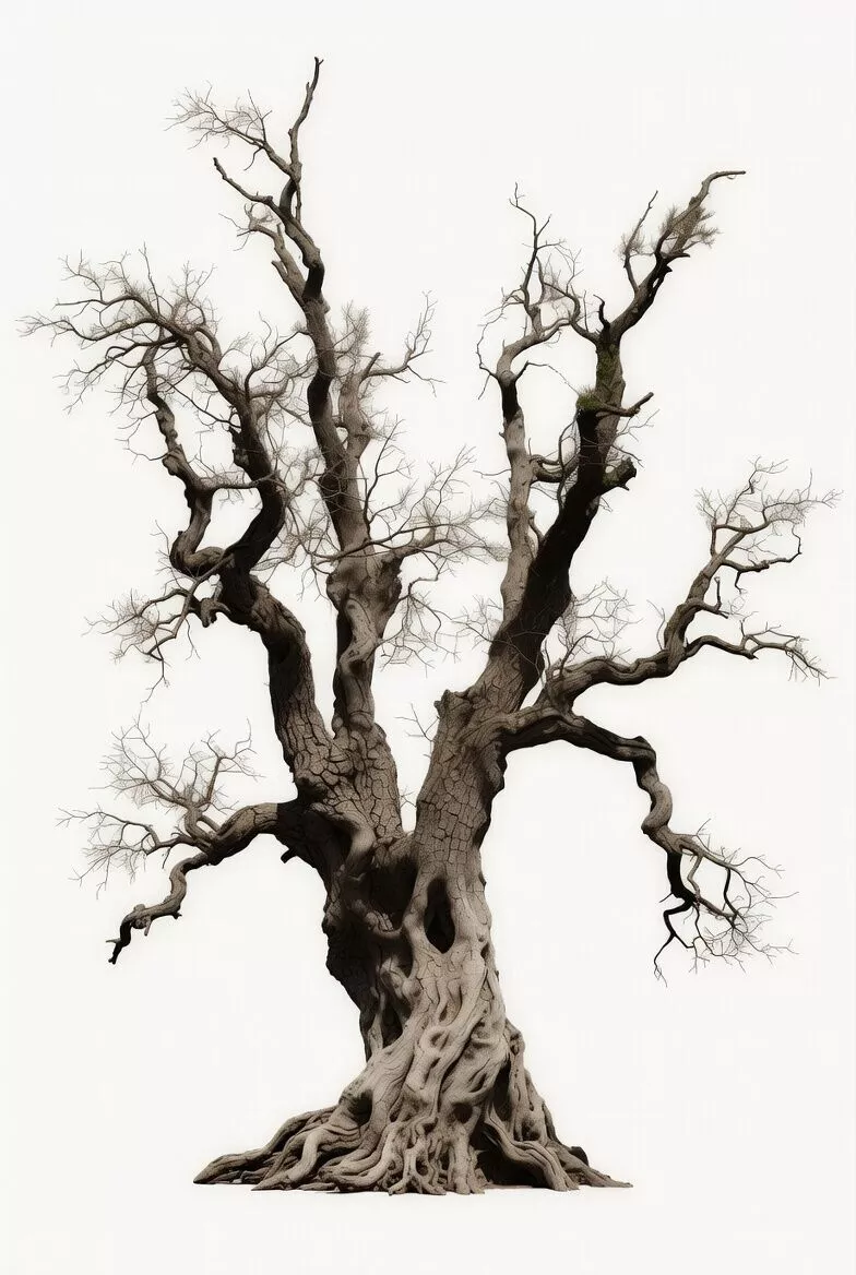 Ancient Dead Tree 3D Model 3D print model