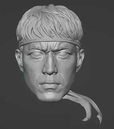 Ryu Head - Street Fighter Movie - Andrew Koji