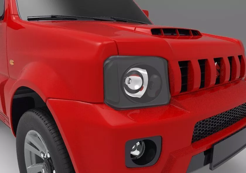 Suzuki Jimny 2012 3D model