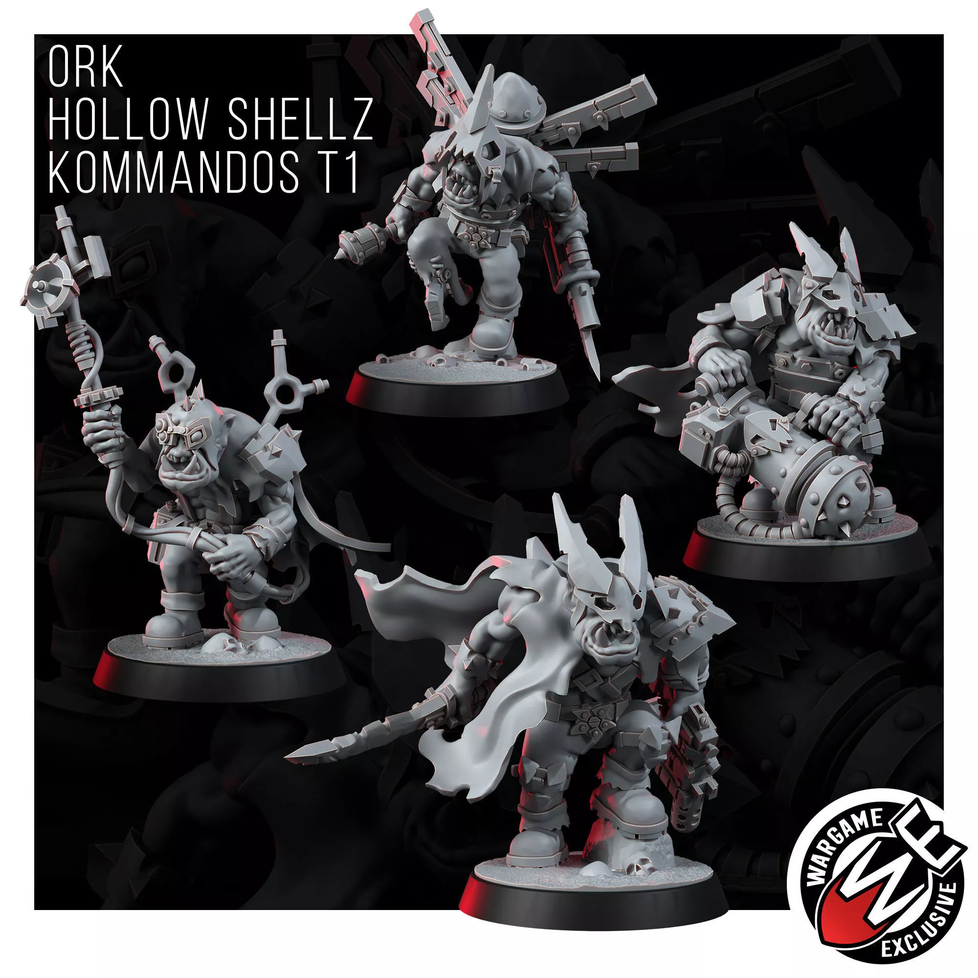 ORK HOLLOW SHELLZ KOMMANDOS T1 3D model