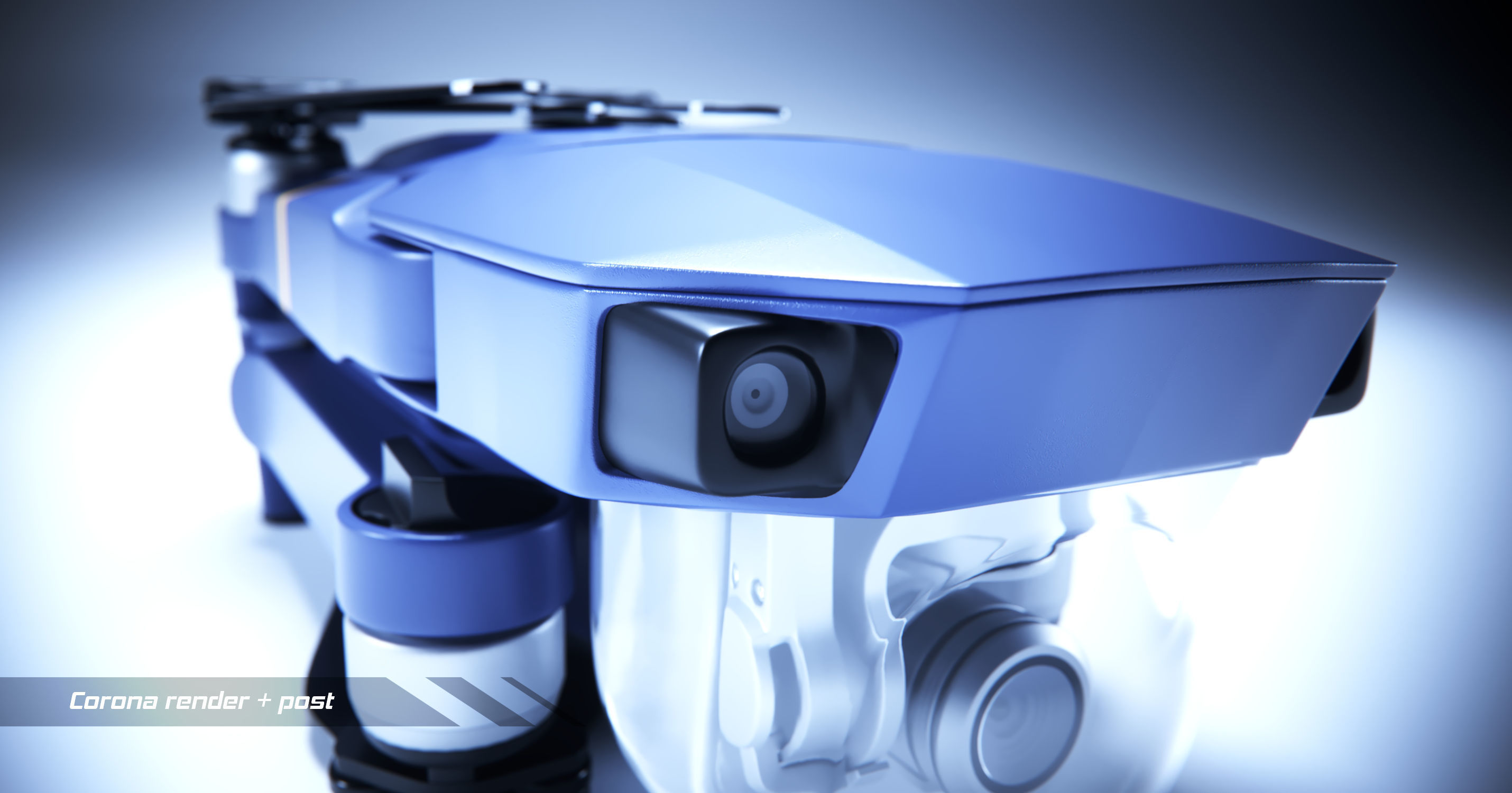 dji mavic pro quadcopter 3D model_11