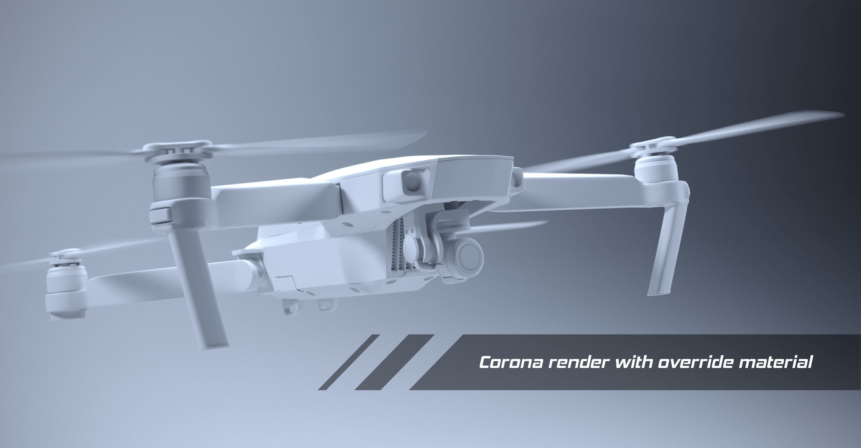 dji mavic pro quadcopter 3D model_12