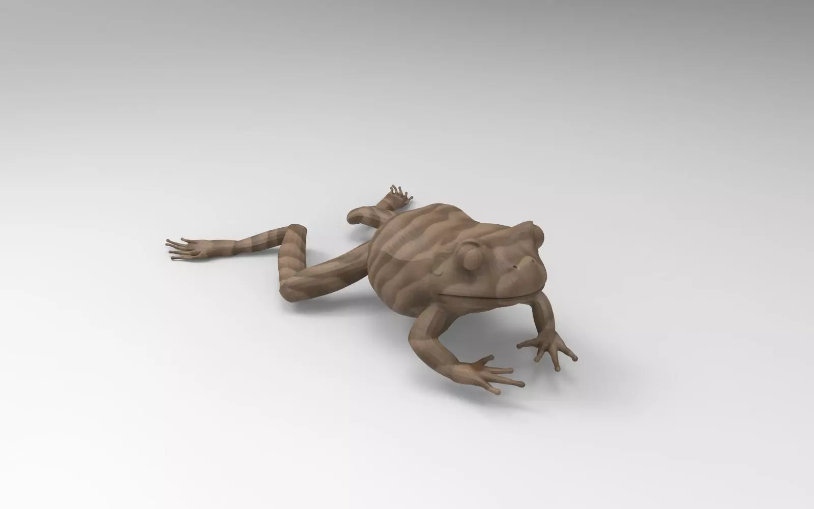 Frog 3D Printable 3D print model