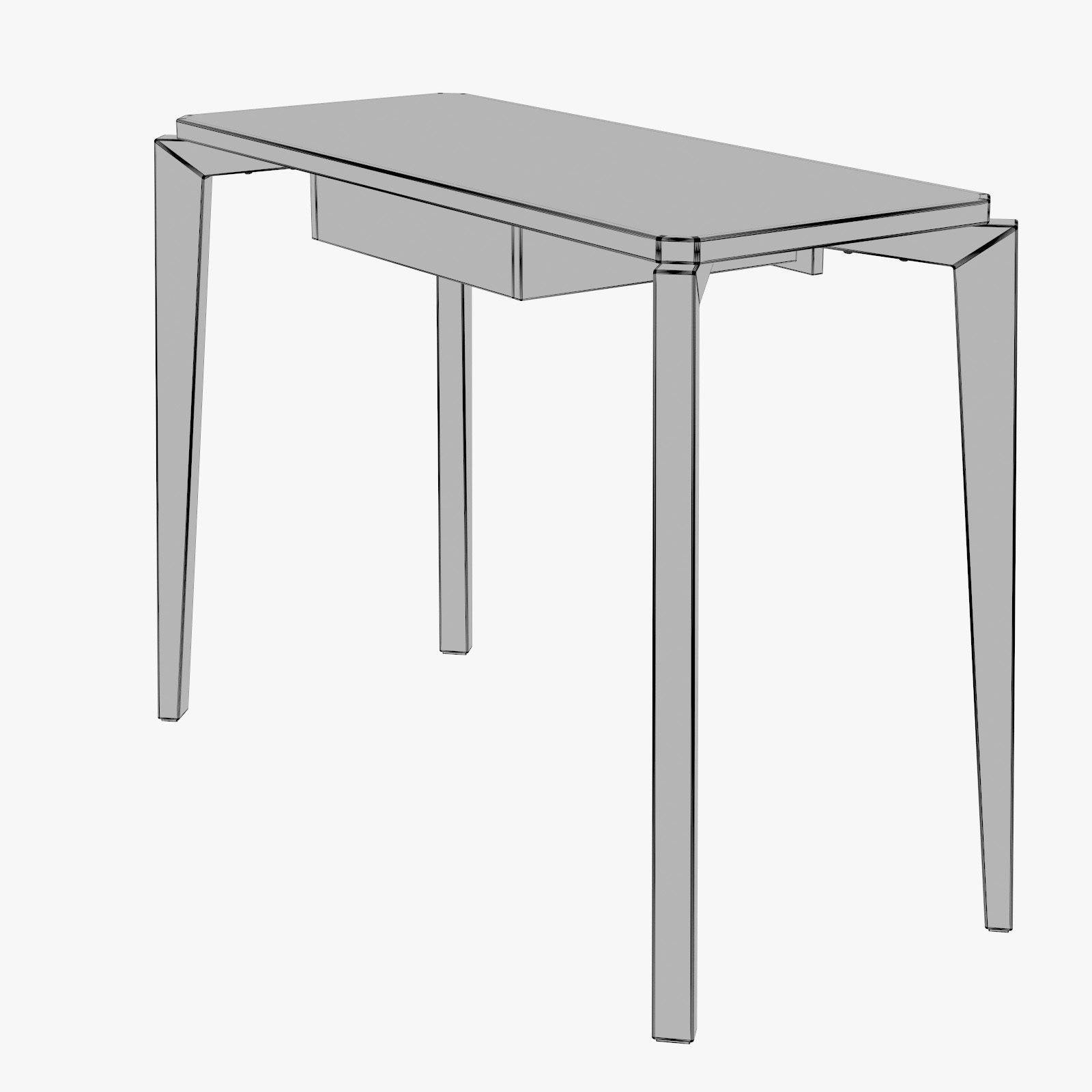 Console table Atom 1 3D model_12