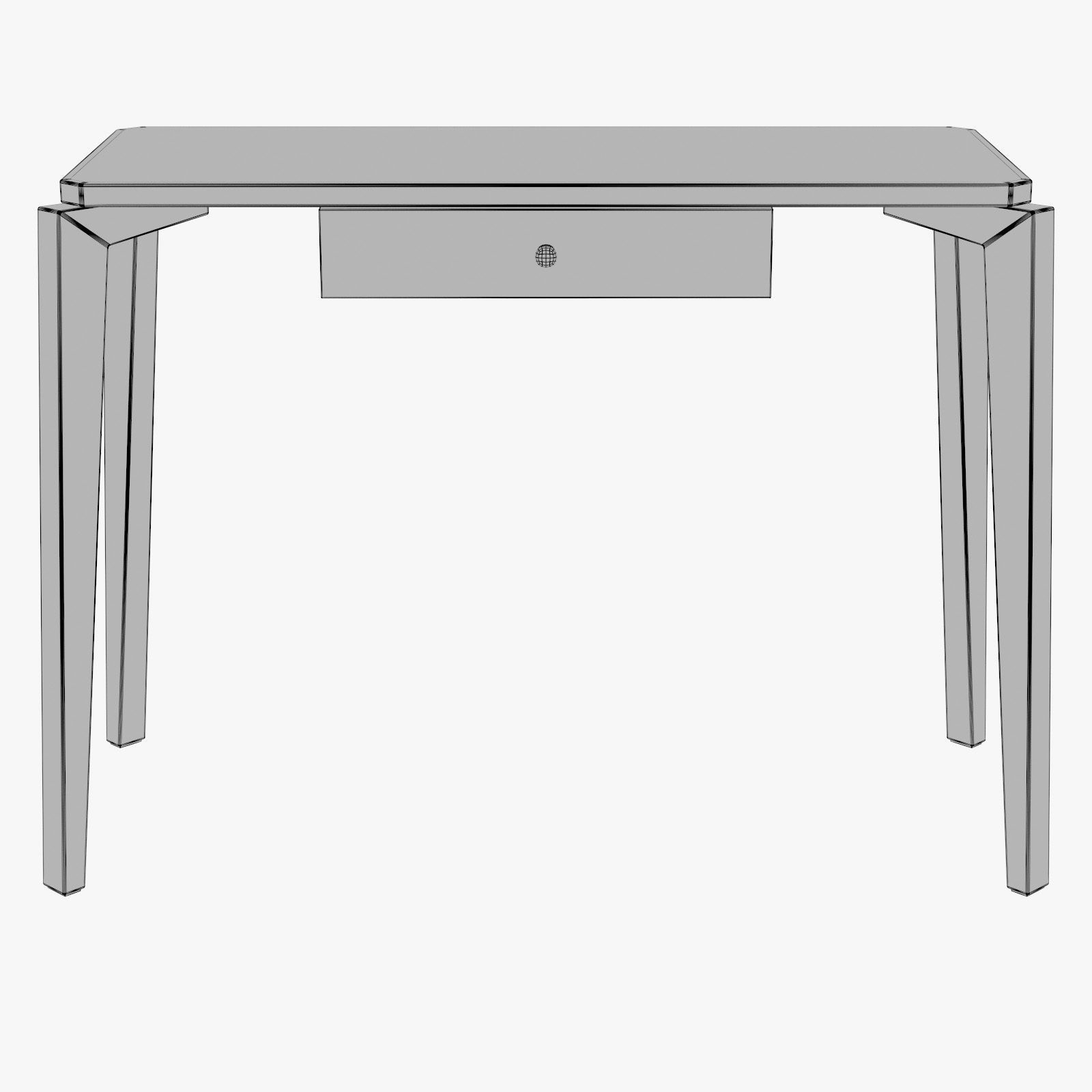 Console table Atom 1 3D model_10