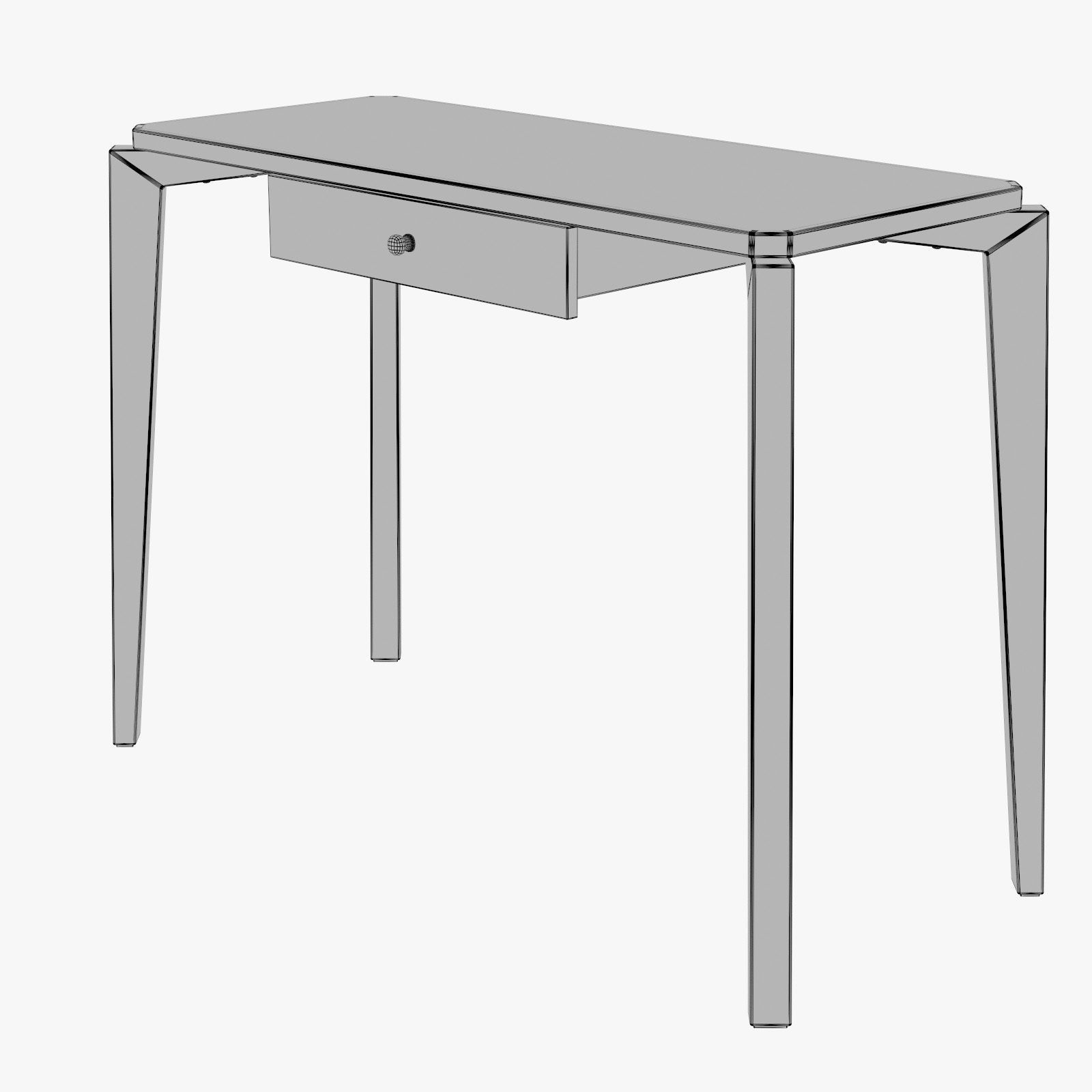 Console table Atom 1 3D model_16