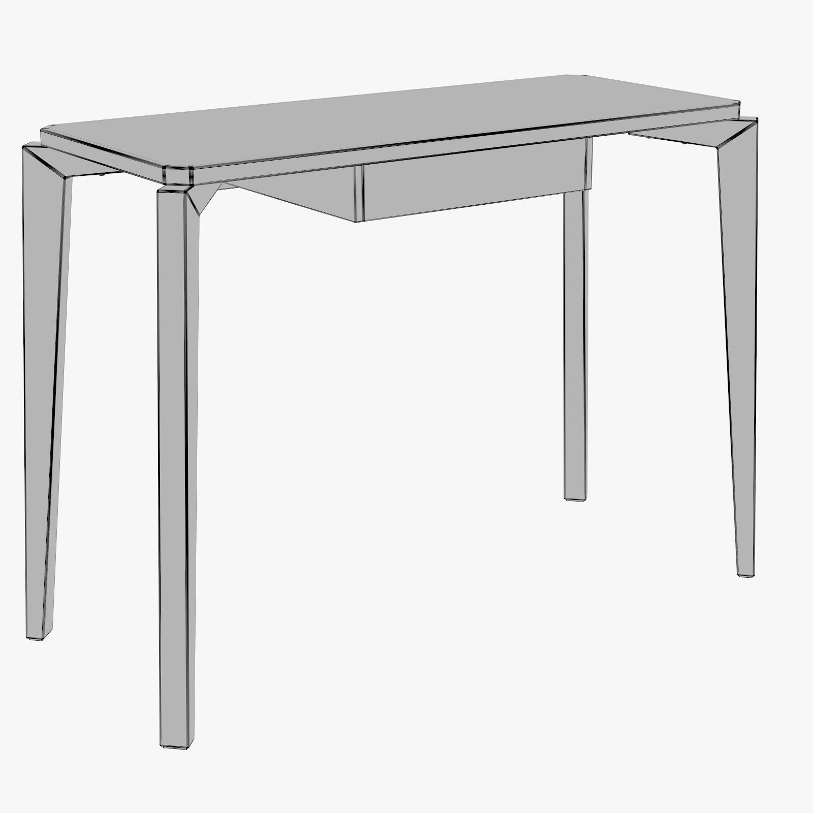 Console table Atom 1 3D model_14