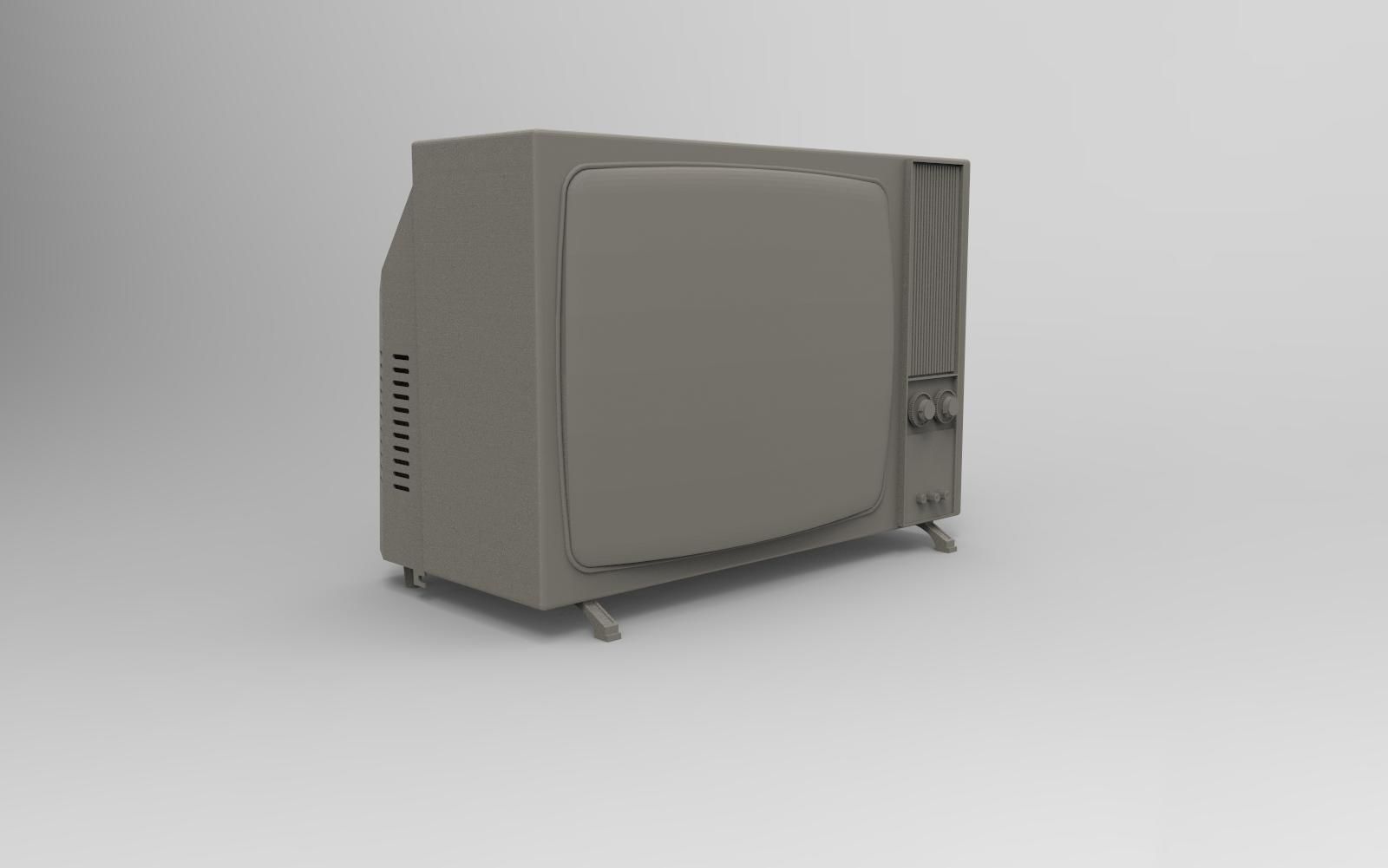Old Tv 3D Printable
