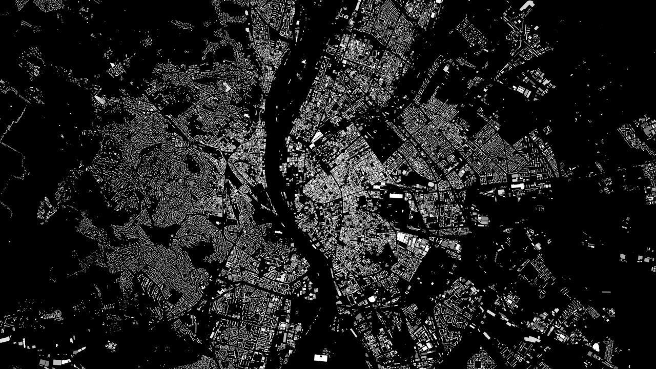 Budapest Streets and Buildings 3D model_1