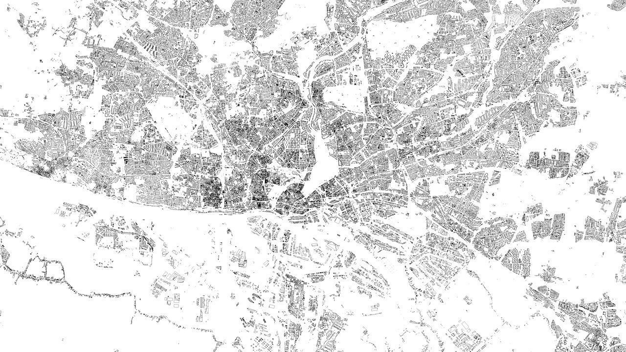 Hamburg Streets and Buildings 3D model_6