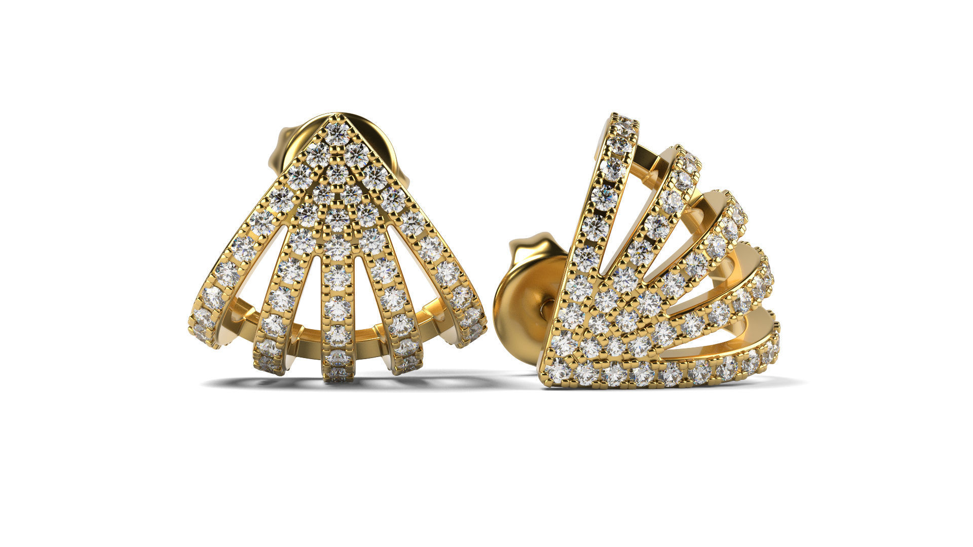 Beautiful Earrings Seashell