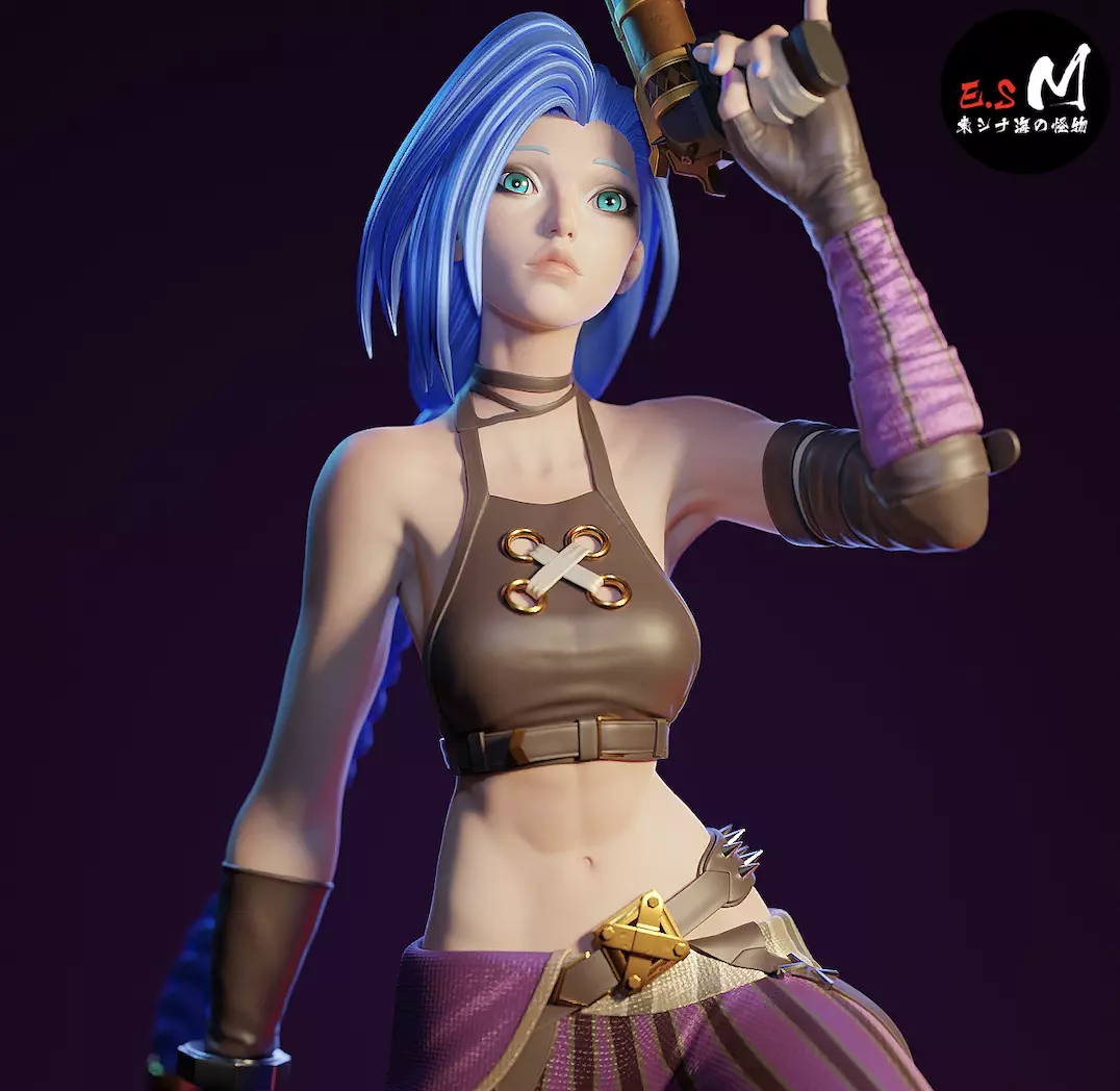 JINX CHARACTER BY ESM 3D print model