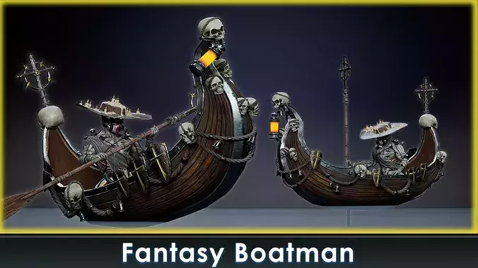 Fantasy Cyborg - Boatman