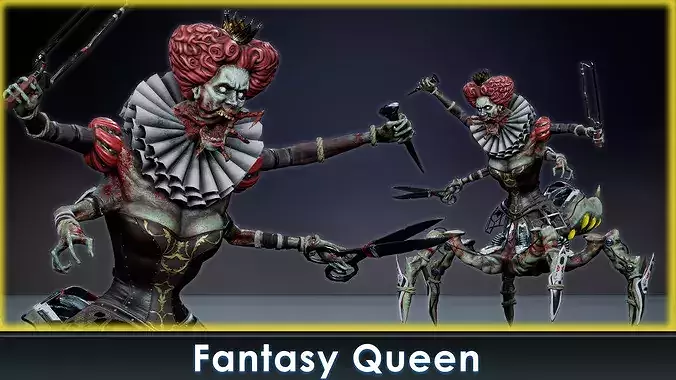 Fantasy Cyborg - Queen