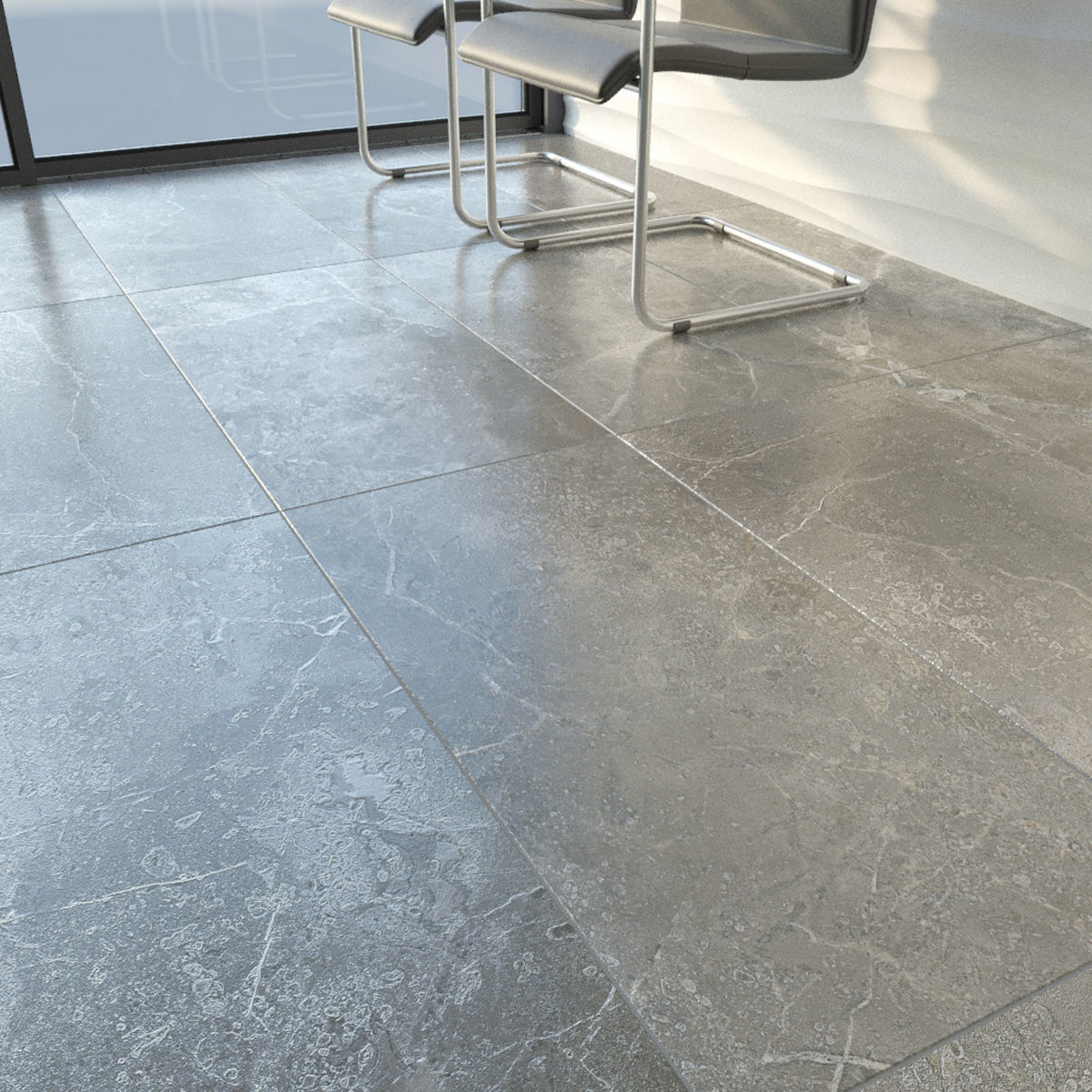 Oneker Tile Set 3D model_5