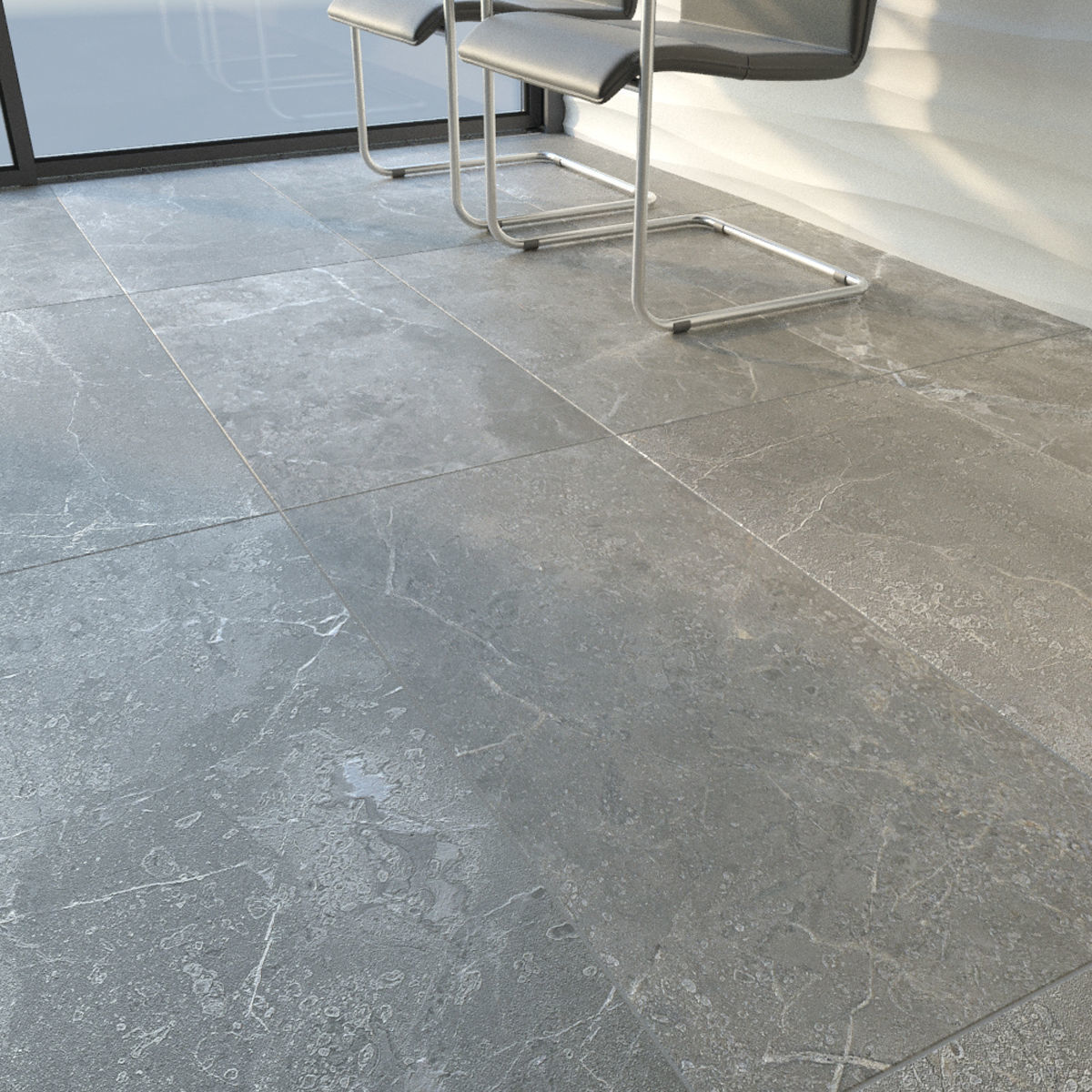 Oneker Tile Set 3D model_4