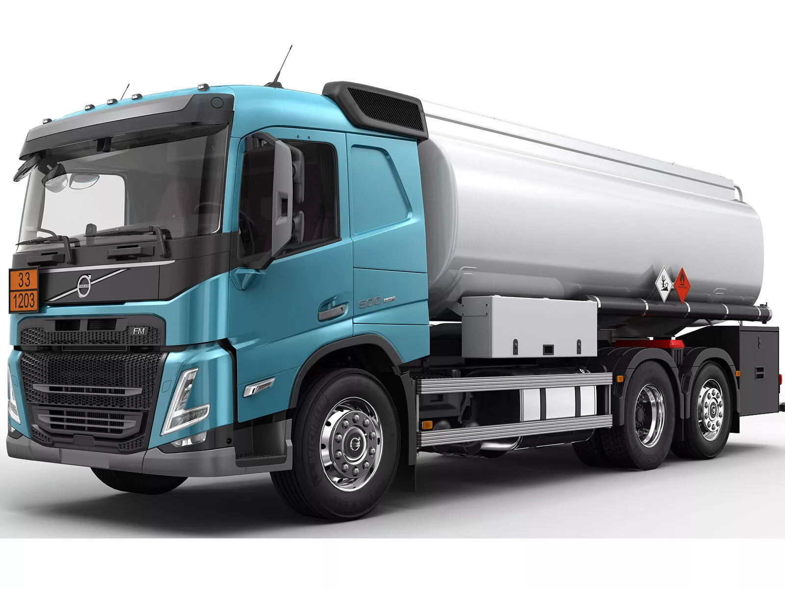 Volvo FM 2020 Tanker 3D model