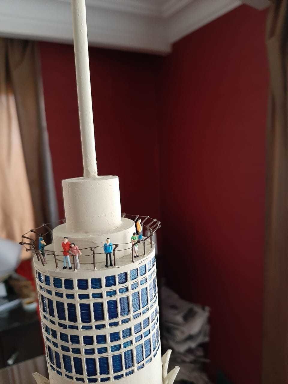 Cairo tower 3D print model_16