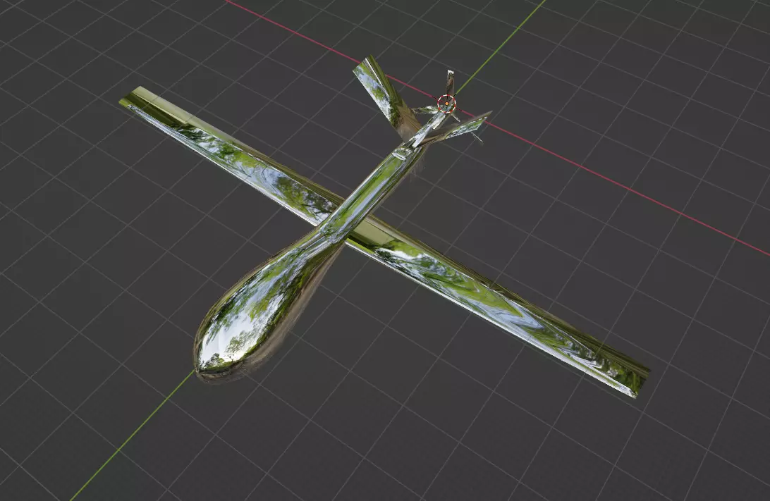 Modern warfare UAV Type-009 Atomic Reaper 3D model