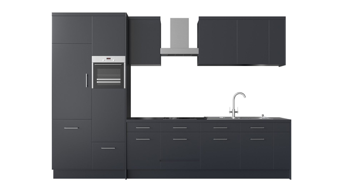 Photorealistic Modern Kitchen Furniture 3D model