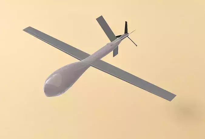 Modern warfare UAV Type-009 Atomic Reaper NURBS and Mesh