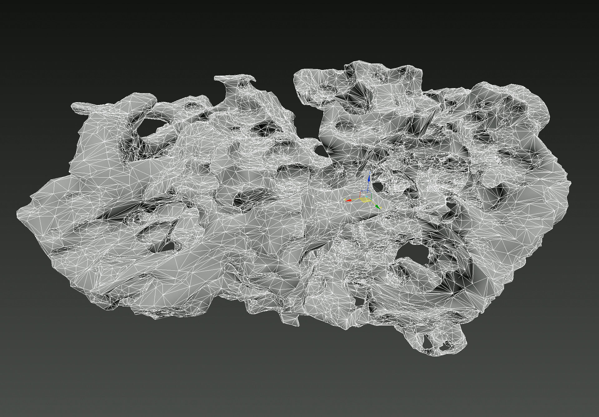 Detailed Asteroid2 Low-poly 3D model_22
