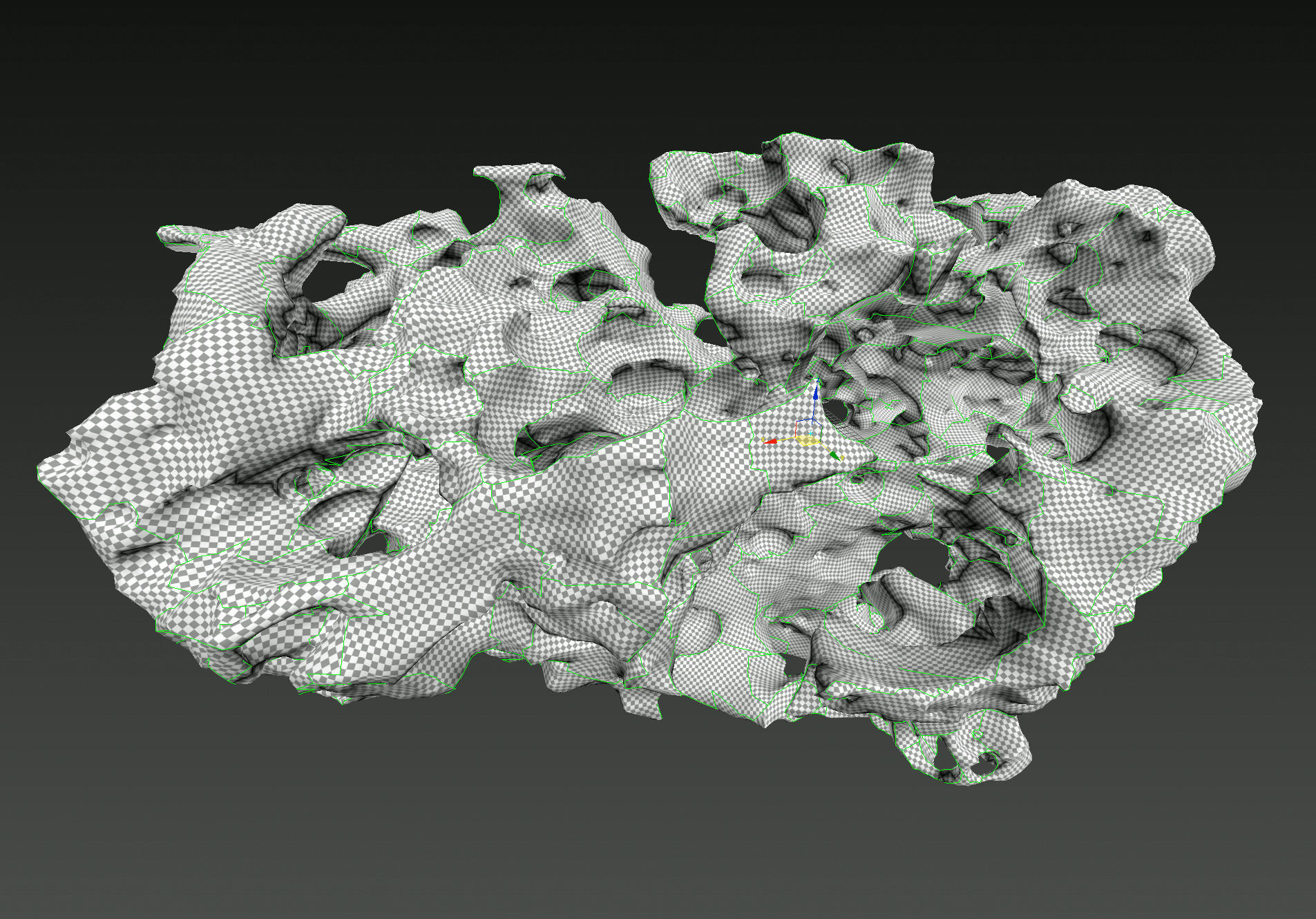 Detailed Asteroid2 Low-poly 3D model_23