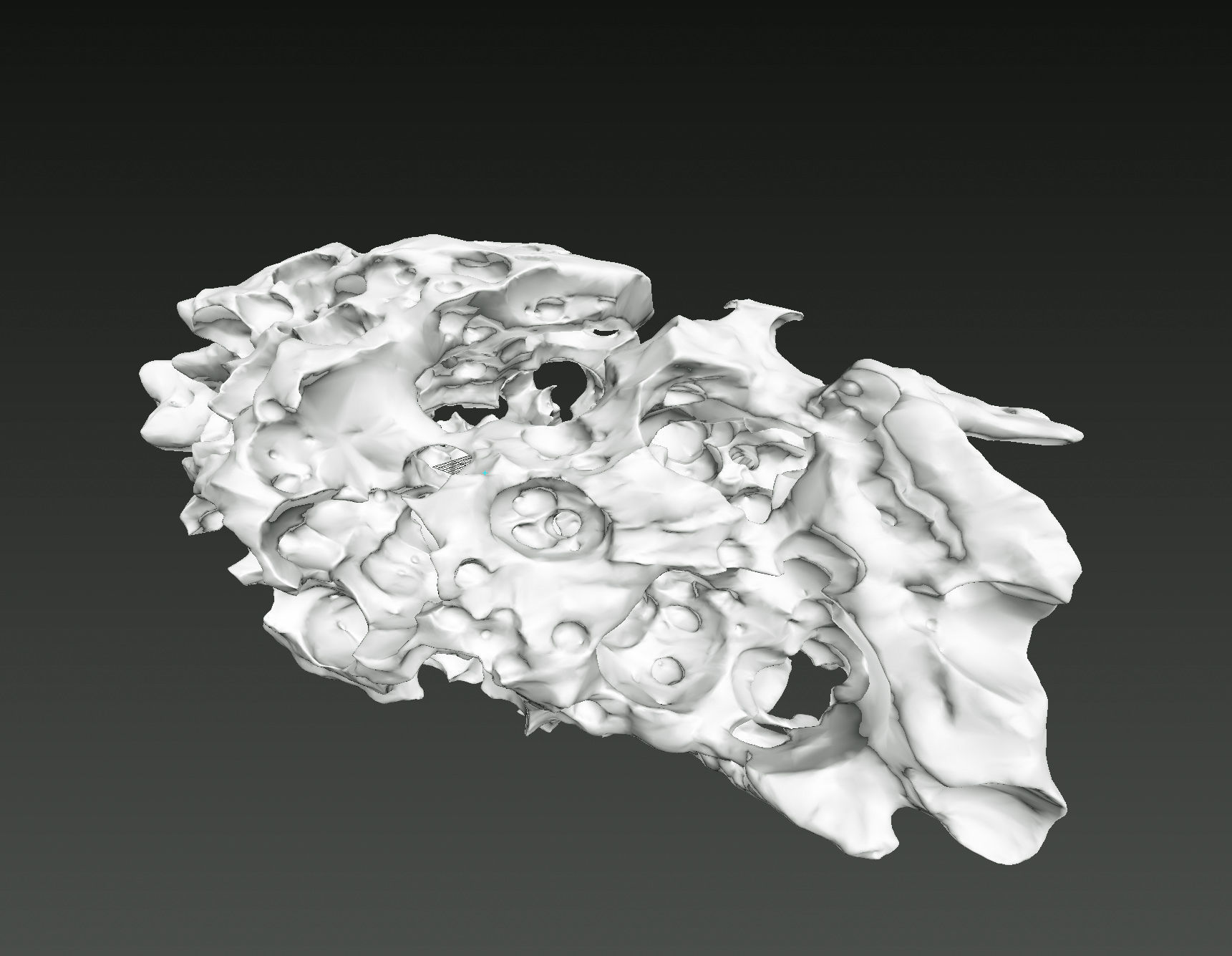 Detailed Asteroid2 Low-poly 3D model_21