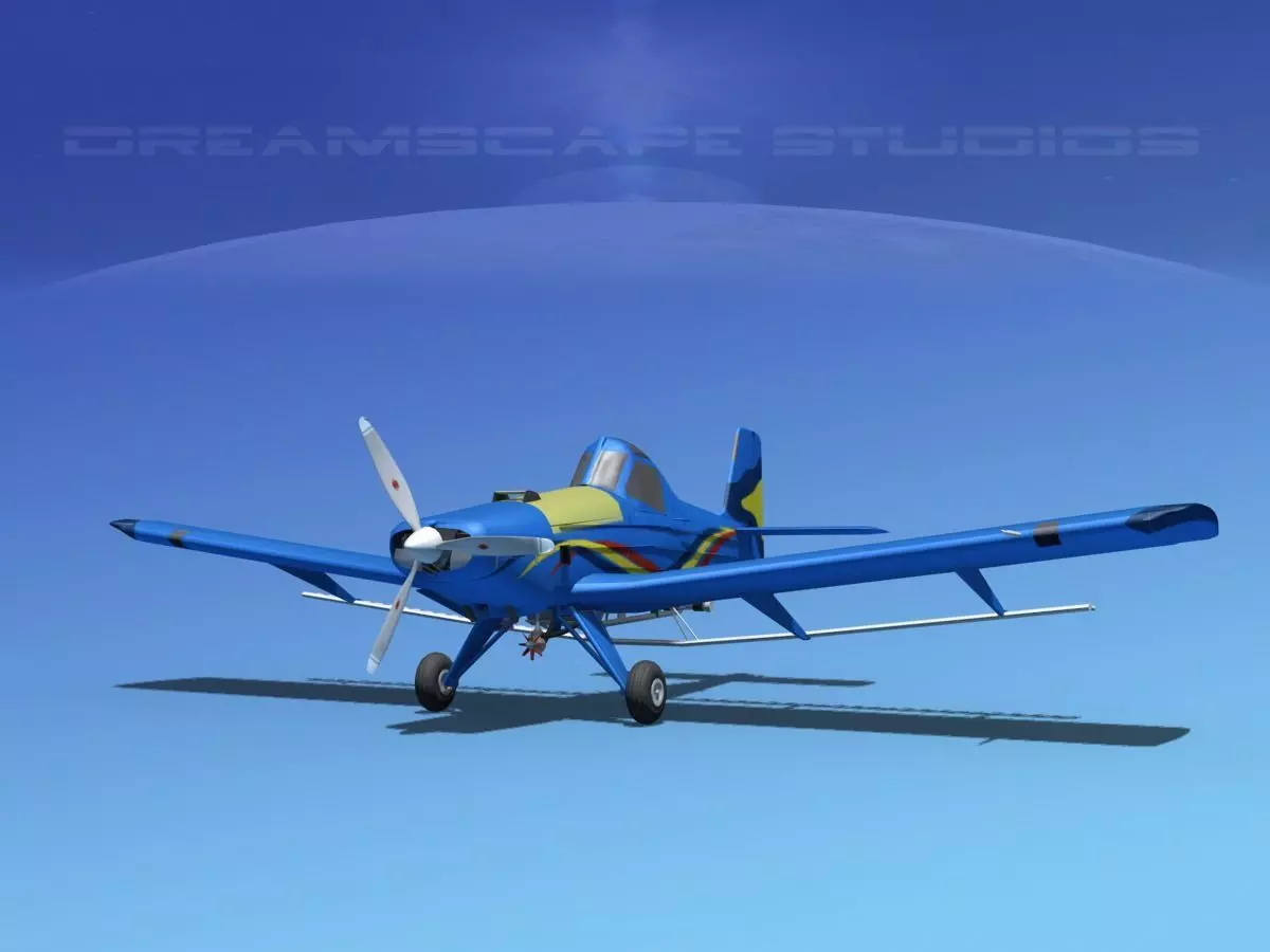 EMB-202 Cropduster VO2 3D model_0