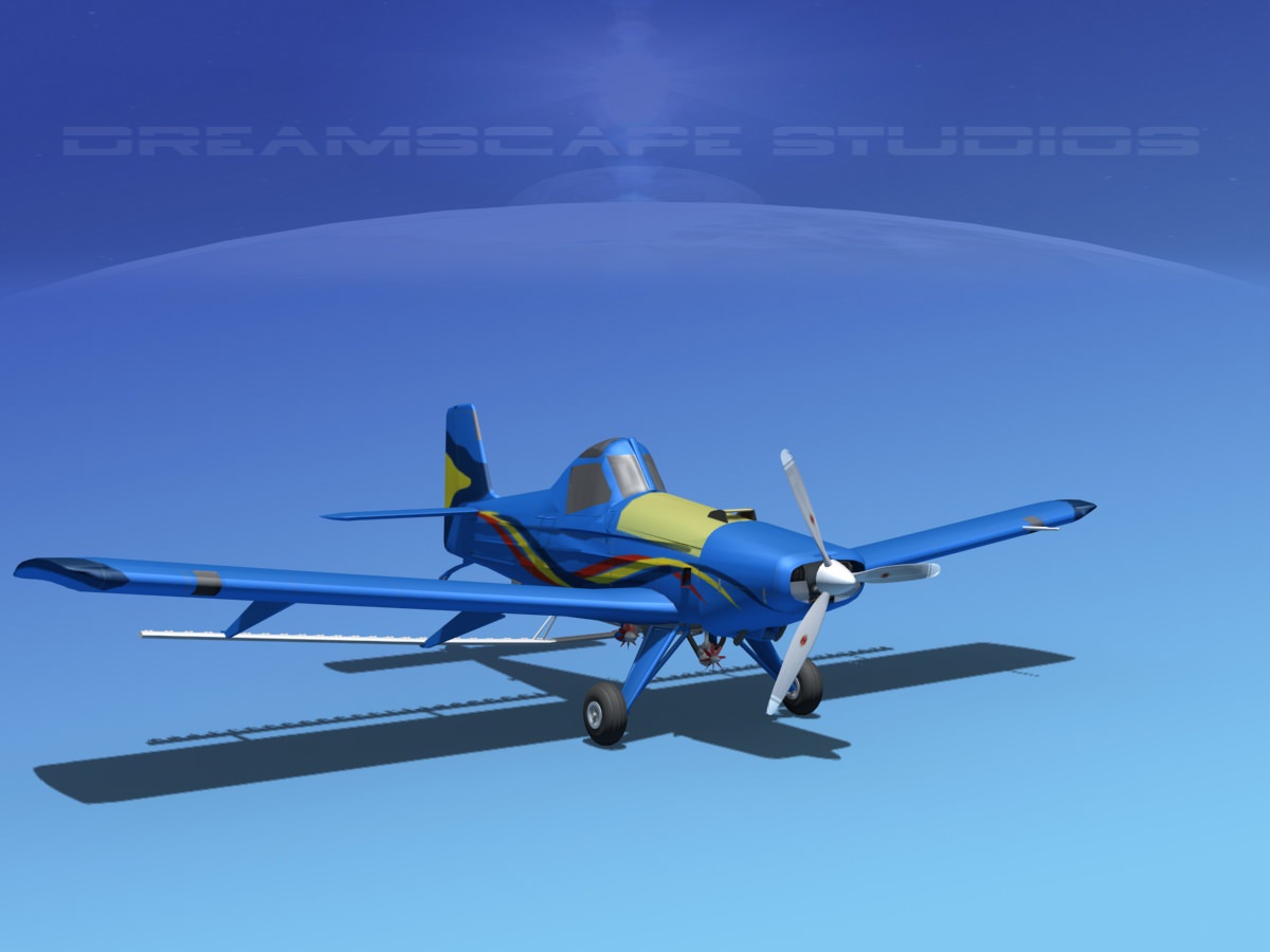 EMB-202 Cropduster VO2 3D model_2