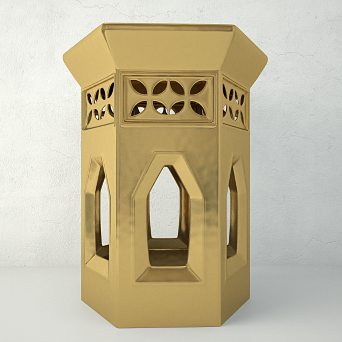 Ceramic garden stools 4 3D model_3