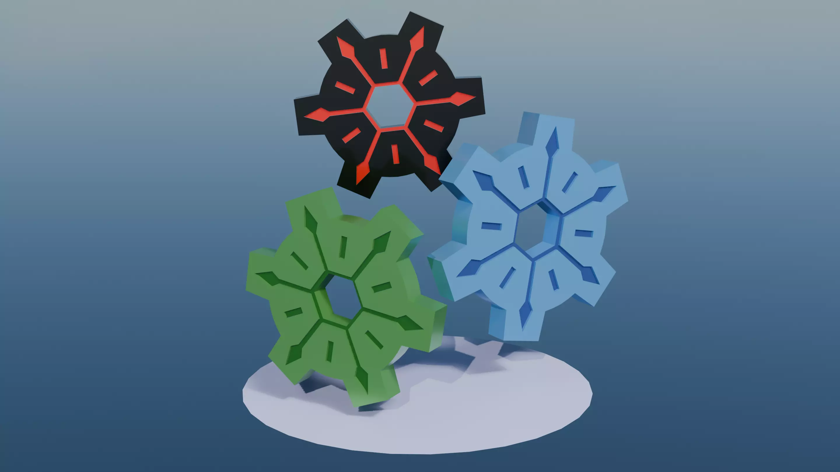 Pokemon Mystery Dungeon Time Gear Low-poly 3D model