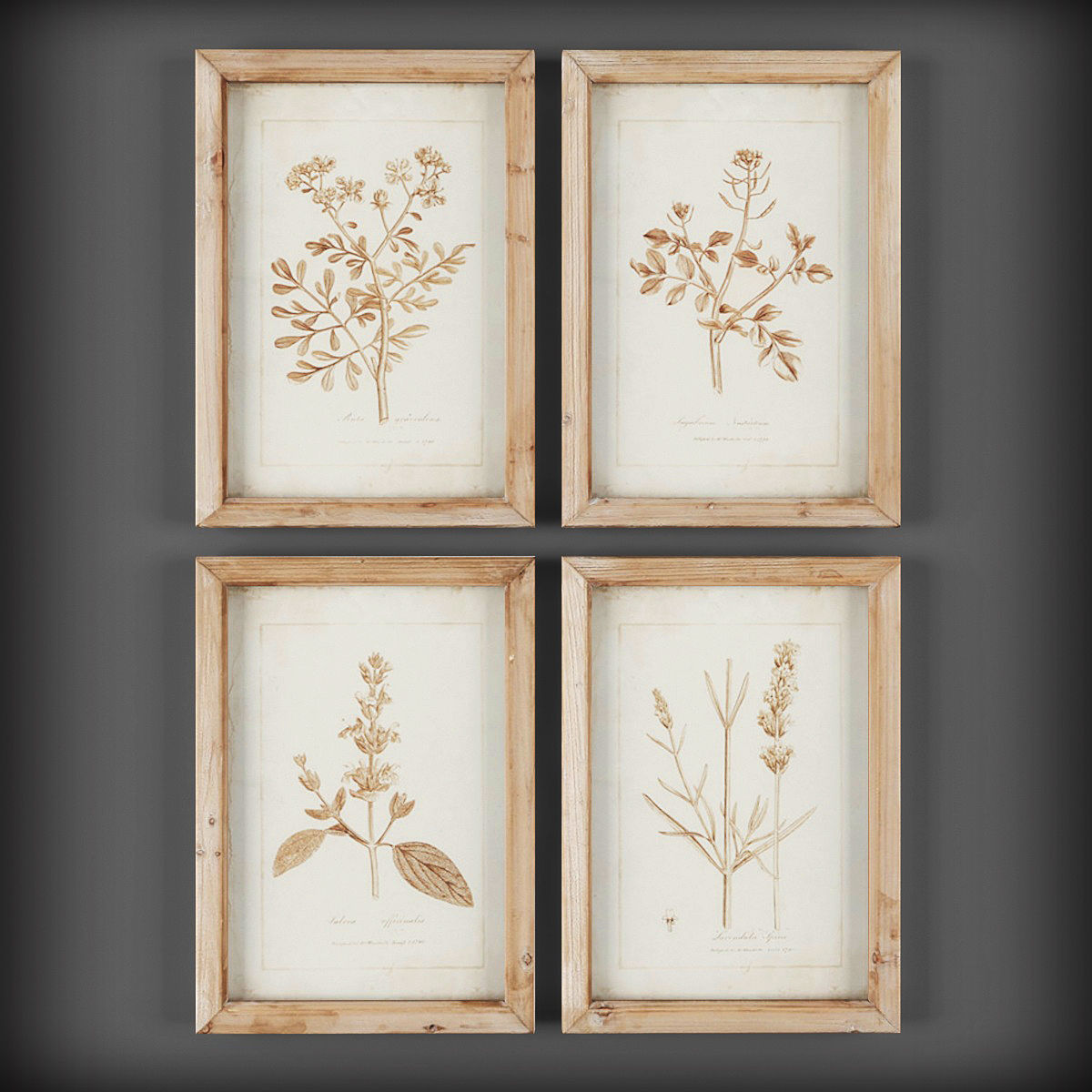 Picture Frames Low-poly 3D model_2