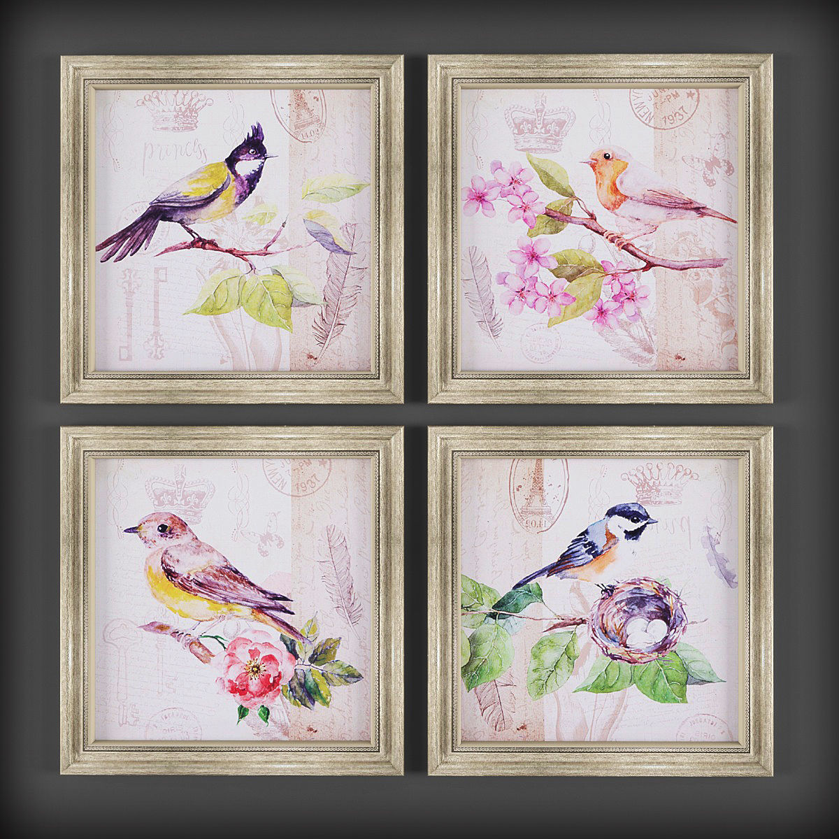 Picture Frames Low-poly 3D model_1