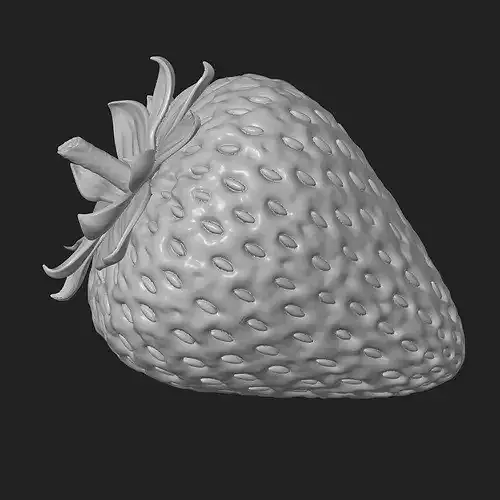Strawberry 3D print model 2